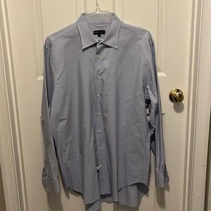 Robert Talbott Blue/Navy horizontal stripe dress shirt.